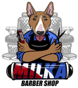 Logo de Milka Barber Shop, barbería en Atarfe (Granada)